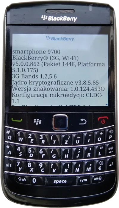 BlackBerry Bold 9700 smartphone