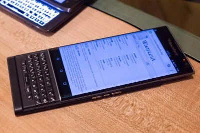 BlackBerry Priv smartphone