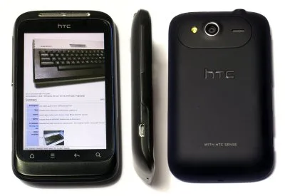 HTC Wildfire smartphone