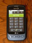 LG Optimus S smartphone