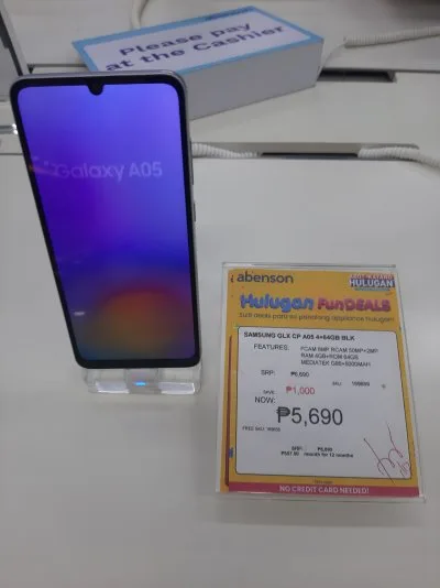 Samsung Galaxy A05 smartphone