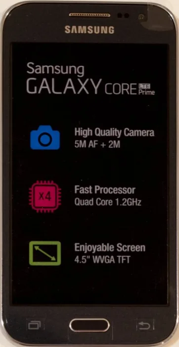 Samsung Galaxy Core Prime smartphone