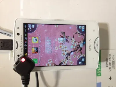 Sony Ericsson Xperia mini pro smartphone