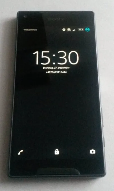 Sony Xperia Z5 Compact smartphone